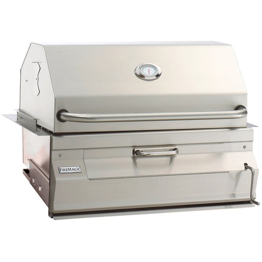Fire Magic 30" Built-in Stainless Steel Charcoal Grill