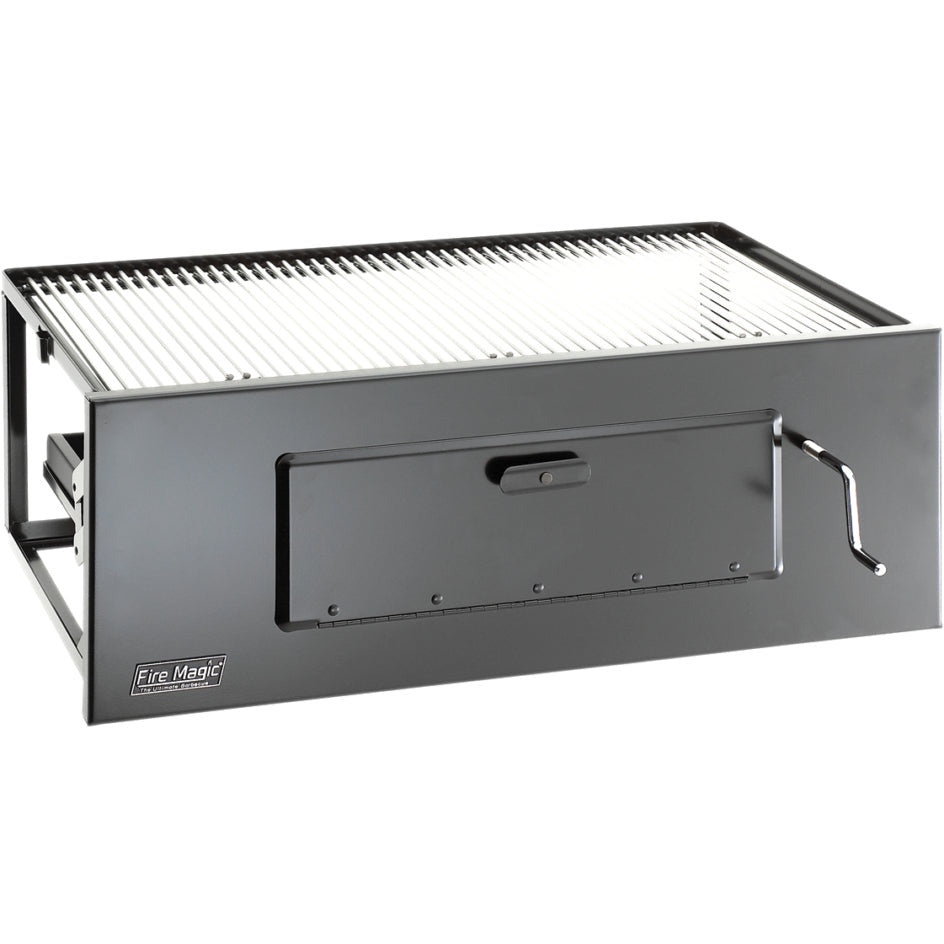 Fire Magic Lift-A-Fire Built-in Charcoal Grill