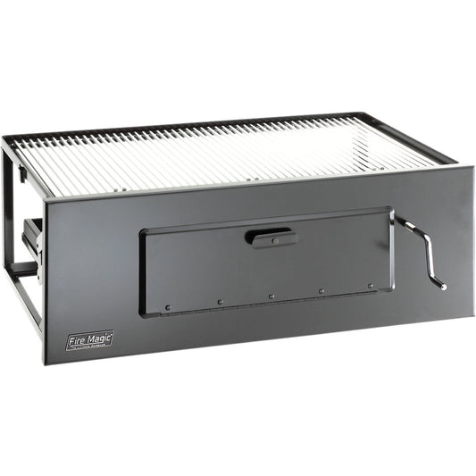Fire Magic Lift-A-Fire Built-in Charcoal Grill