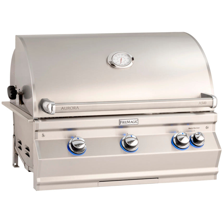 Fire Magic Aurora A540i 30" Built-in Gas Grill with Analog Thermometer