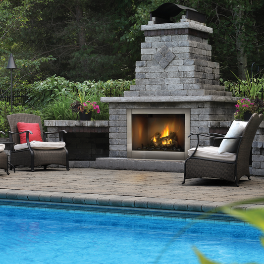 Napoleon Riverside Series 42" Clean Face Outdoor Gas Fireplace