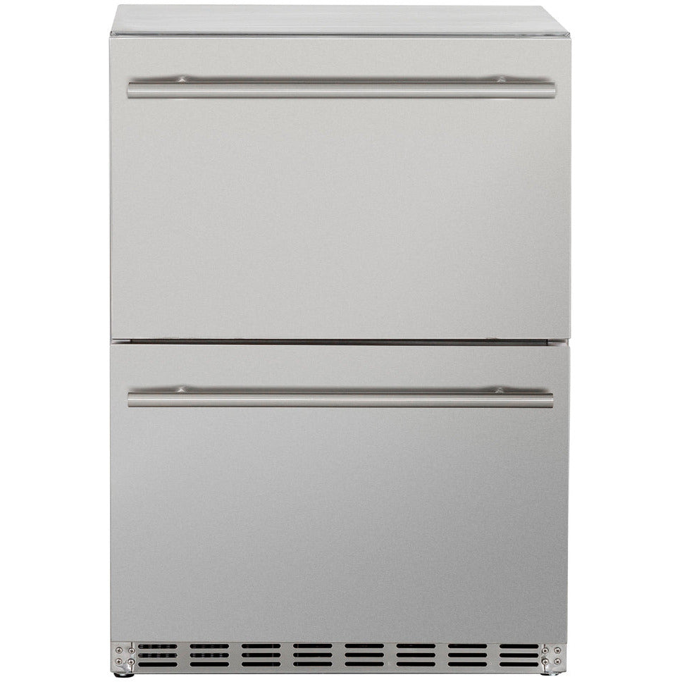 Summerset 5.3c Deluxe Outdoor Rated 2-Drawer Fridge