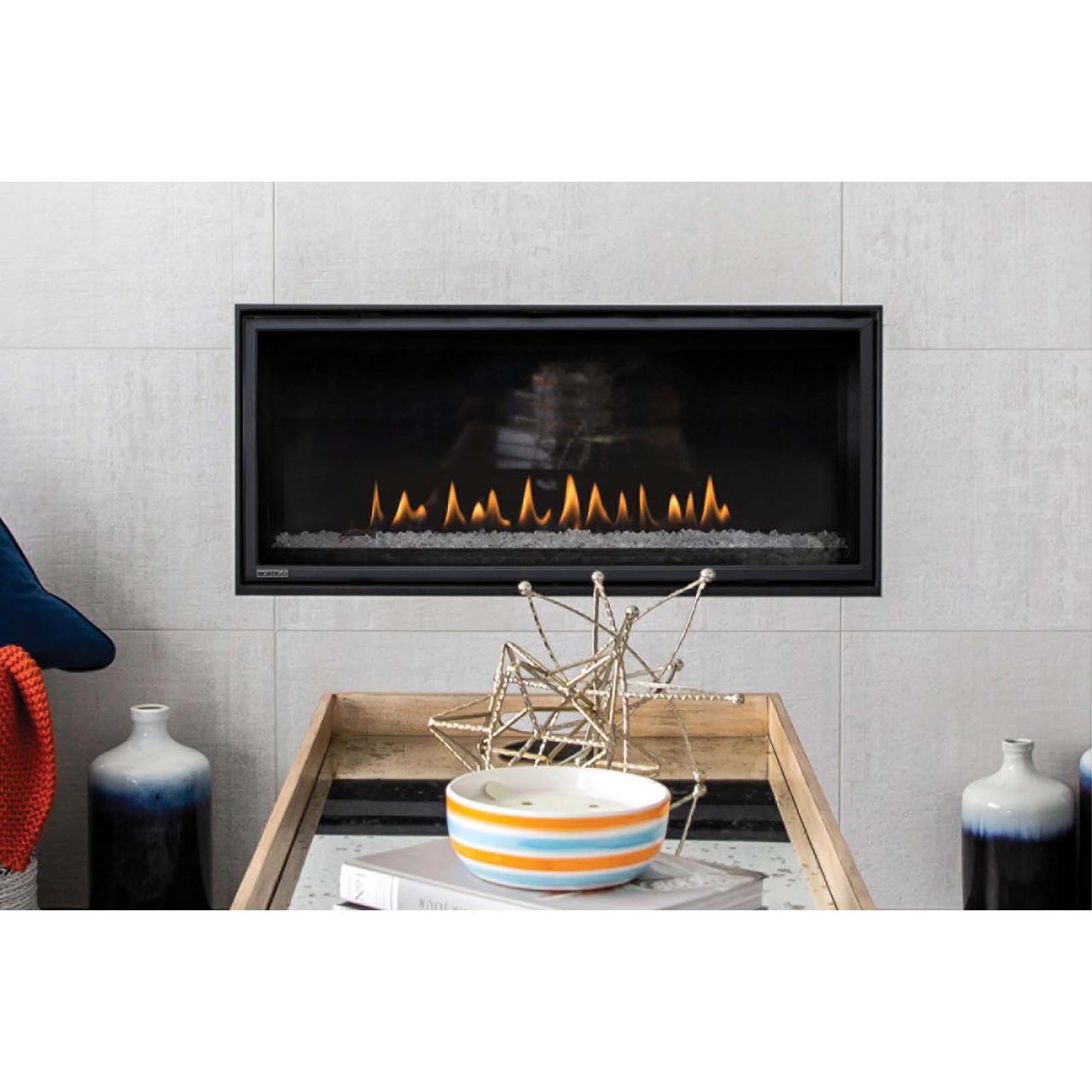 Montigo DelRay Linear 36" Full Load Gas Fireplace