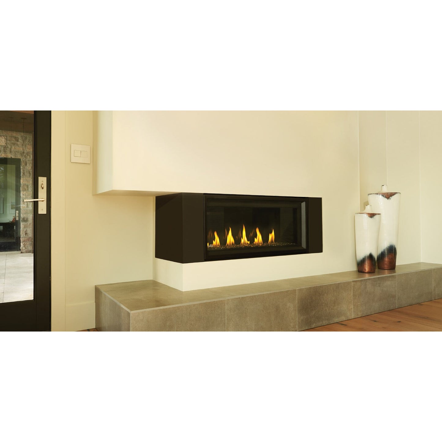 Napoleon Vector Series 74" Single Sided Gas Fireplace