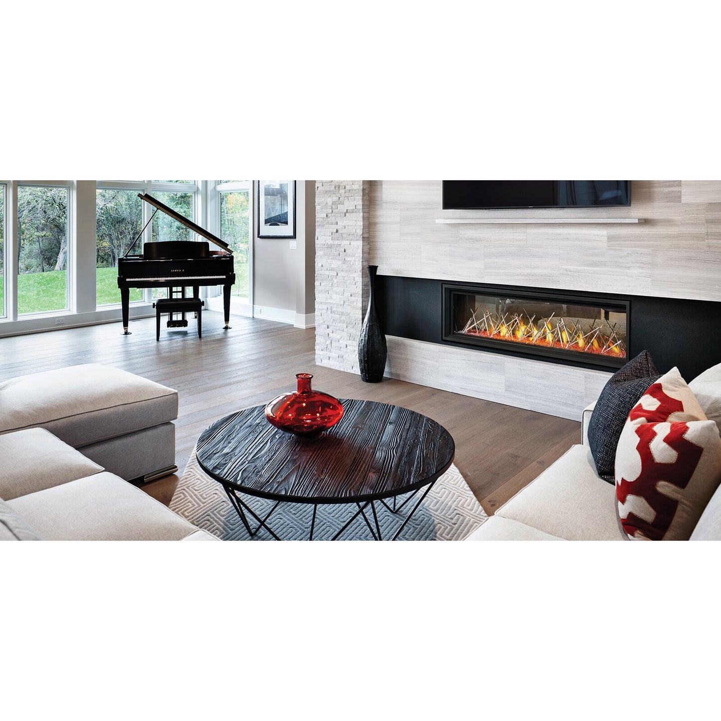 Napoleon Vector Series 50" See-Through Gas Fireplace