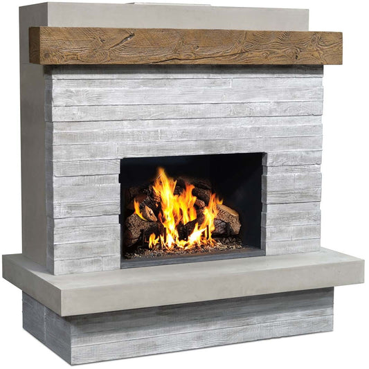 American Fyre Designs 68" Brooklyn Gas Outdoor Fireplace