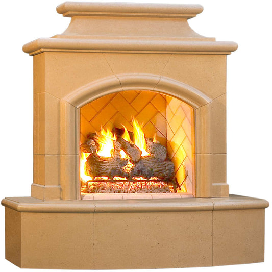 American Fyre Designs 65" Mariposa Gas Outdoor Fireplace