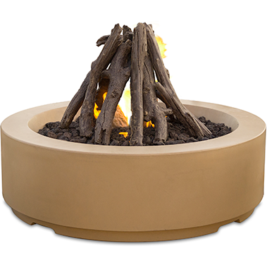 American Fyre Designs 48" Louvre Round Fire Pit