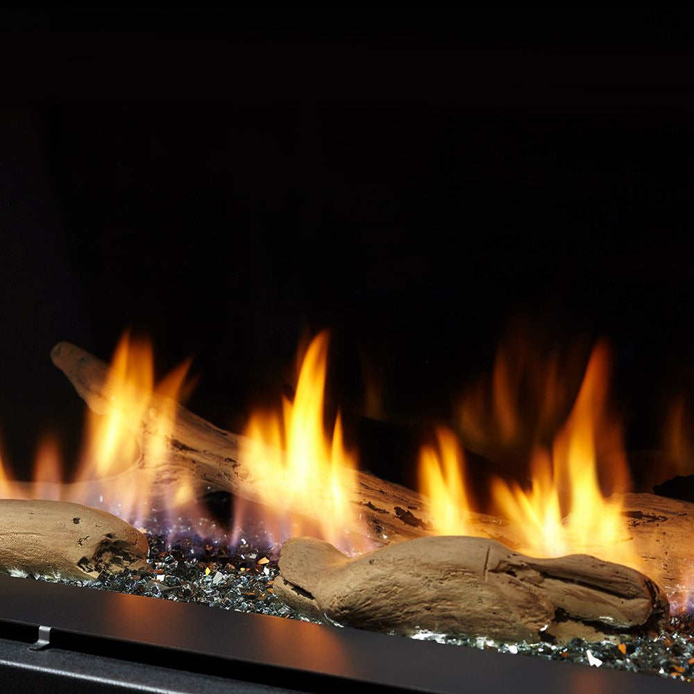 Majestic Echelon II 48" See-Through Direct Vent Gas Fireplace - with IntelliFire Touchscreen Remote