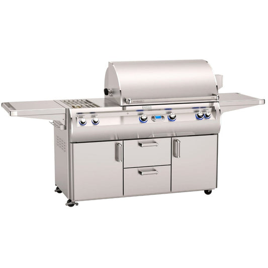 Fire Magic Echelon Diamond 36" E790s Freestanding Portable Gas Grill with Digital Thermometer & Double Side Burner