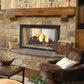 Majestic Designer See-Through 42" Radiant Wood Burning Fireplace