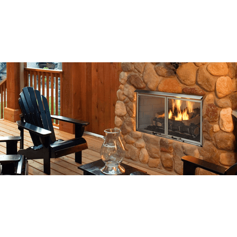 Majestic Villa Gas 42" Outdoor Linear Fireplace