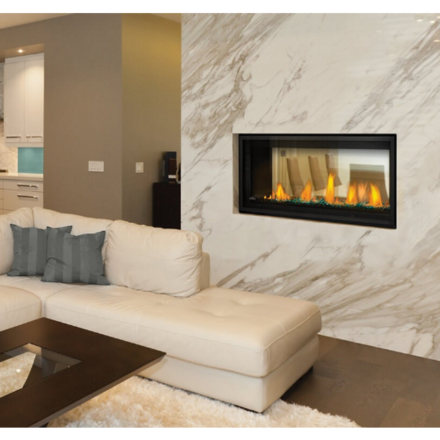 Napoleon Vector Series 74" See-Through Gas Fireplace